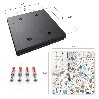 Nøgleskab til hjemmet Stenmosaik