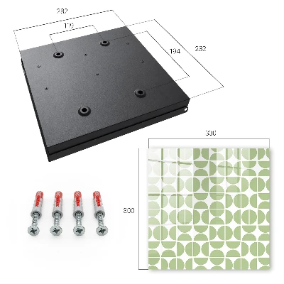 Nøgleskab Grøn geometri