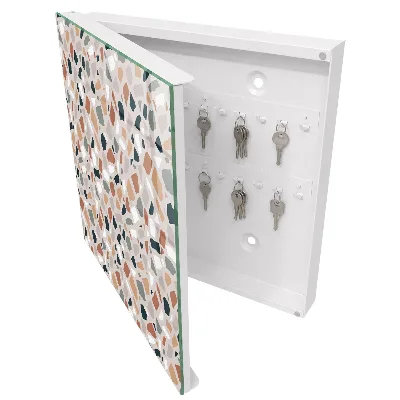 Nøgleskab Stenmosaik