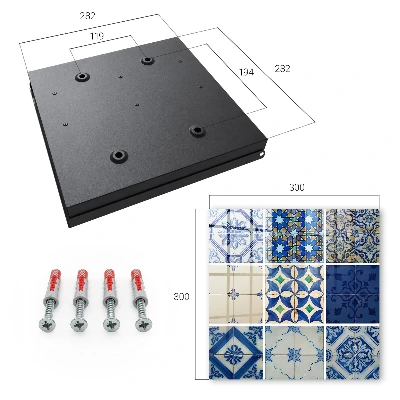 Nøgleskab Azulejos-fliser