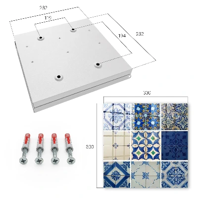 Nøgleskab Azulejos-fliser