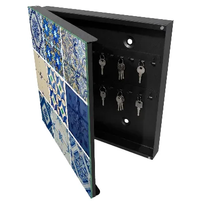 Nøgleskab Azulejos-fliser
