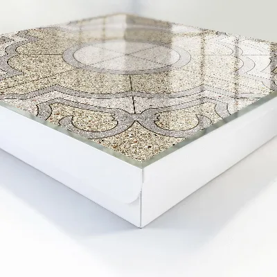 Nøgleskab med elegant mosaikdesign