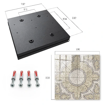 Nøgleskab til hjemmet Elegant mosaik