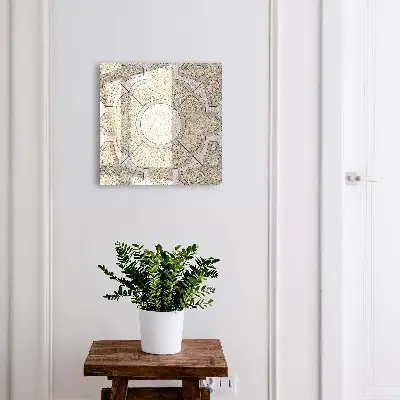 Nøgleskab til hjemmet Elegant mosaik