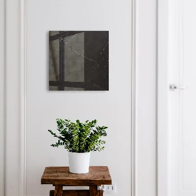 Nøgleboks Marmor sort