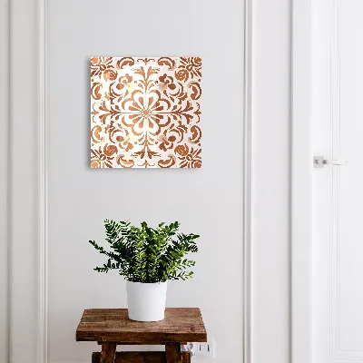 Nøgleskab til hjemmet med ornamentalt mønster
