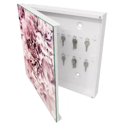 Nøgleskab til hjemmet Lyserød blomst
