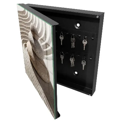 Nøgleskab i Zen-komposition design