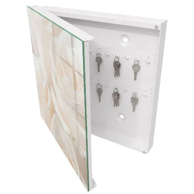 Nøgleskab til hjemmet Cremefarvede roser