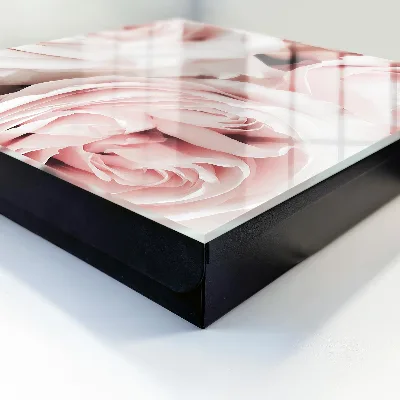 Nøgleboks i design med pastelfarvede roser