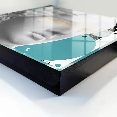 Nøgleskab i moderne kunstnerisk design
