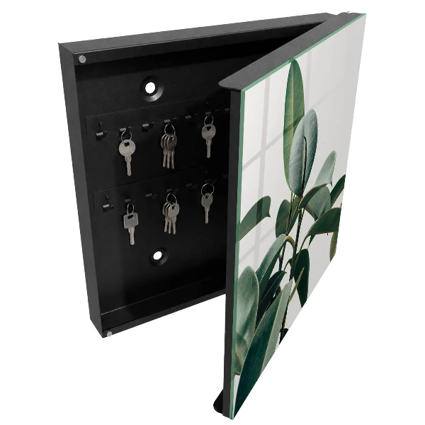 Nøgleskab ficusblade design til hjemmet