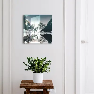 Nøgleskab Vinterlandskab