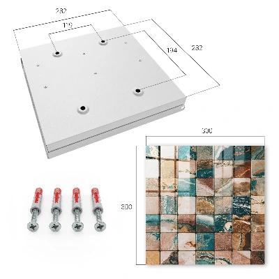 Nøgleskab til hjemmet Tonal mosaik