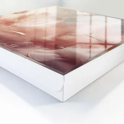 Nøgleskab til hjemmet Pastelfarvede fjer