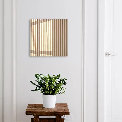 Nøgleskab Beige linjer
