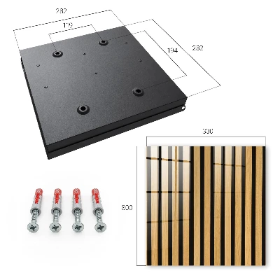 Nøgleboks Træstruktur