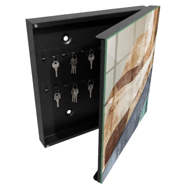 Nøgleskab til hjemmet med organiske former