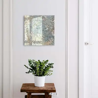 Nøgleboks med blomstermønster