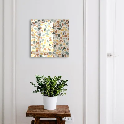 Nøgleboks i stenmosaik