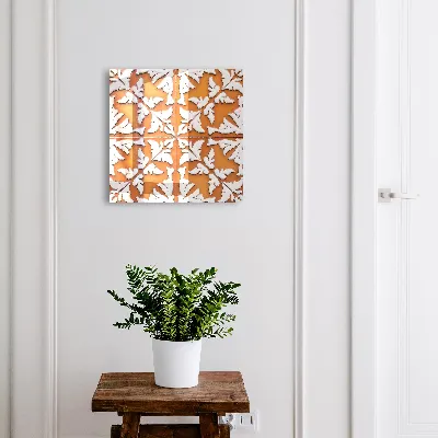 Nøgleboks med plantemotiv