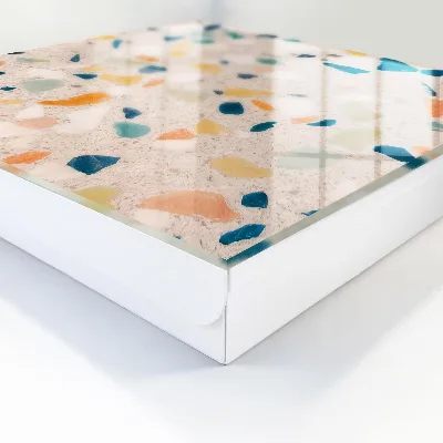 Nøgleskab med kreativ mosaik