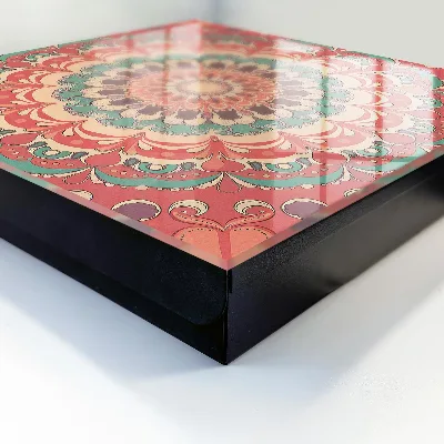 Nøgleskab Farverig mandala