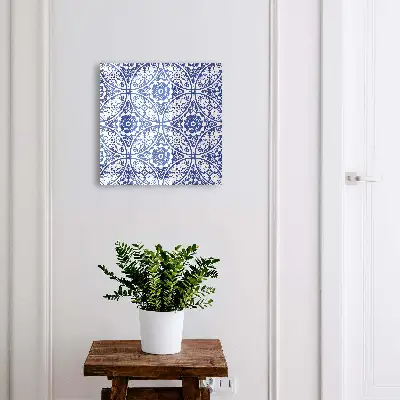 Nøgleskab Blå mosaik