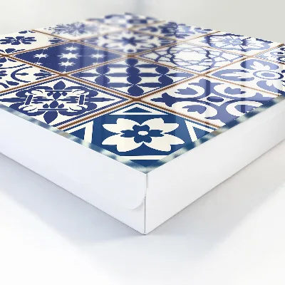 Nøgleskab med retro mosaik