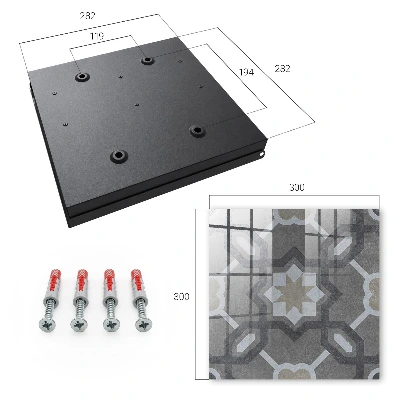 Nøgleskab til hjemmet Geometrisk elegance