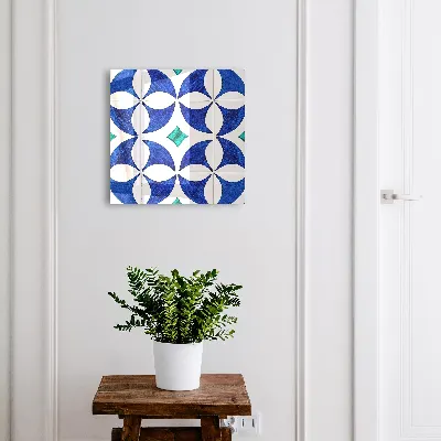 Nøgleskab Geometrisk motiv