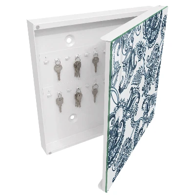 Nøgleskab med elegante ornamenter