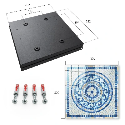 Nøgleboks Geometrisk mosaik