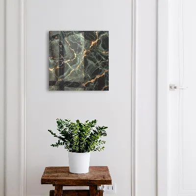 Nøgleskab til hjemmet i marmor-look
