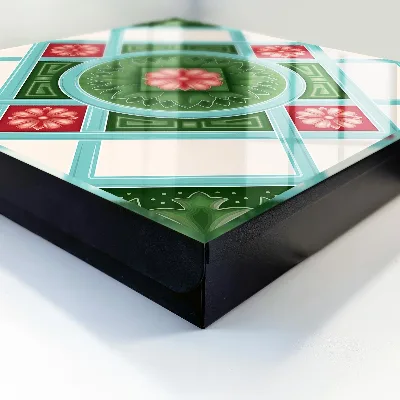 Nøgleboks Blomstergeometri