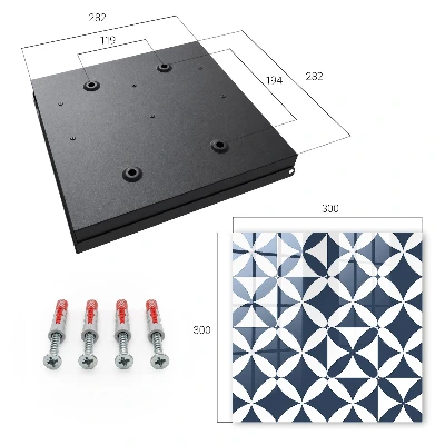 Nøgleskab til hjemmet Geometrisk elegance