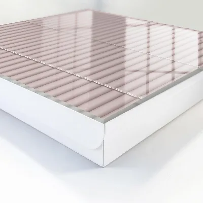 Nøgleskab med minimalistisk tekstur