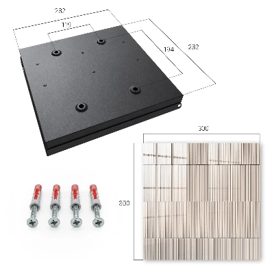Nøgleskab Minimalisme af linjer