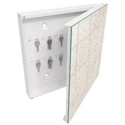 Nøgleskab i beige elegance