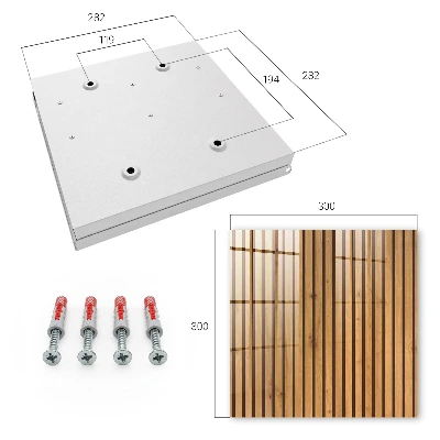 Nøgleboks Trævæg