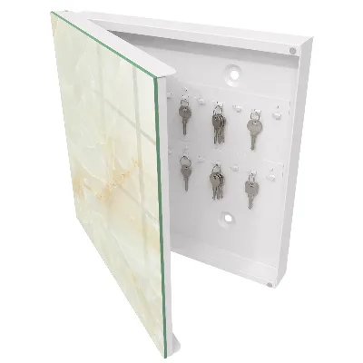 Nøgleskab til hjemmet i marmorens elegance