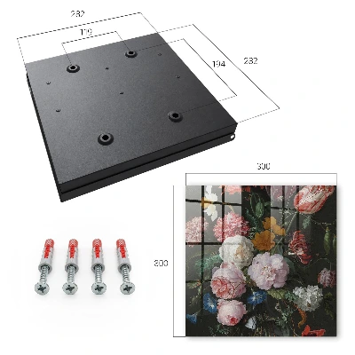 Nøgleskab En buket blomster
