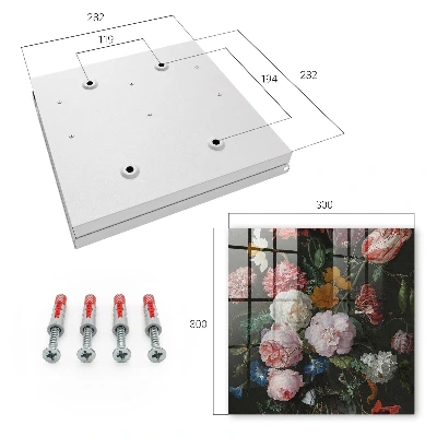 Nøgleskab En buket blomster