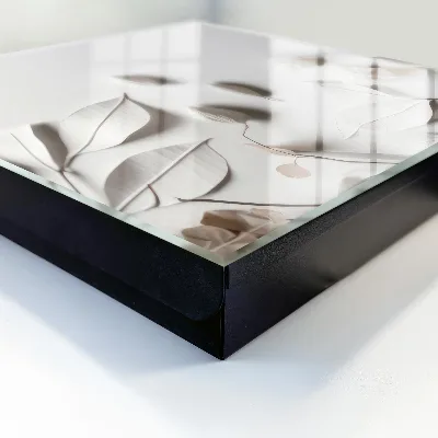 Nøgleskab Hvide blade