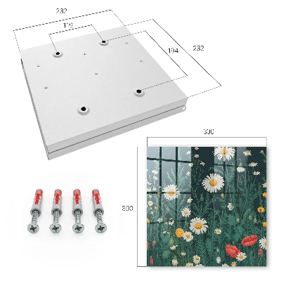 Nøgleskab til hjemmet Blomstereng