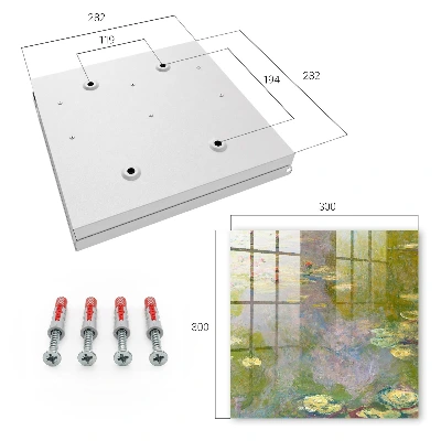 Nøgleskab til hjemmet Claude Monet Åkander