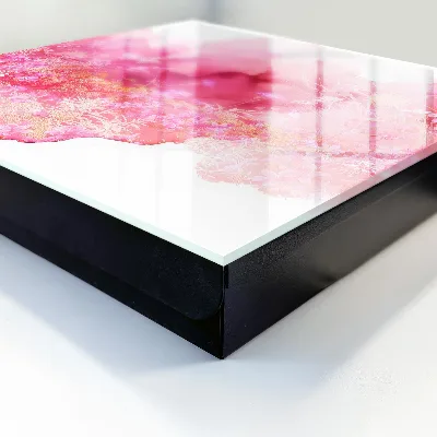 Nøgleskab til hjemmet med motiv af blomsterlandskab