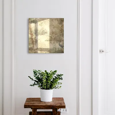 Nøgleskab til hjemmet idyllisk natur motiv