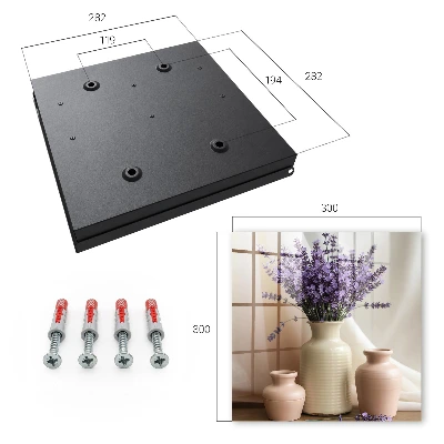 Nøgleskab til hjemmet Blomster i en vase